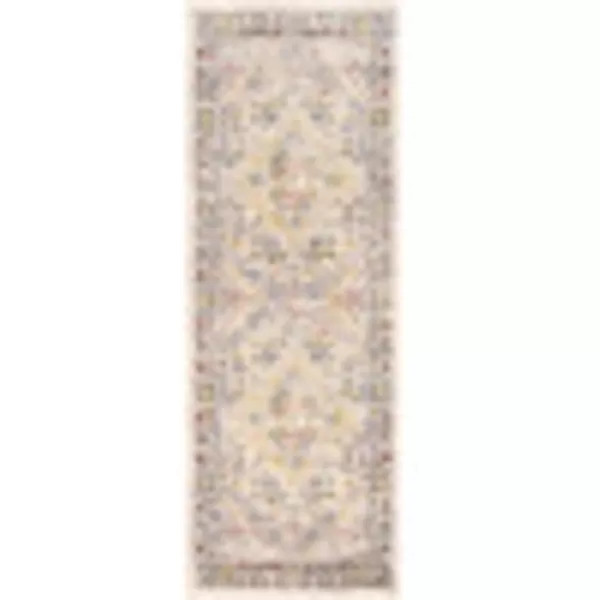 Artistic Weavers Anja Oriental Medallion Area Rug67 SquareGreyTaupe 27 x 73