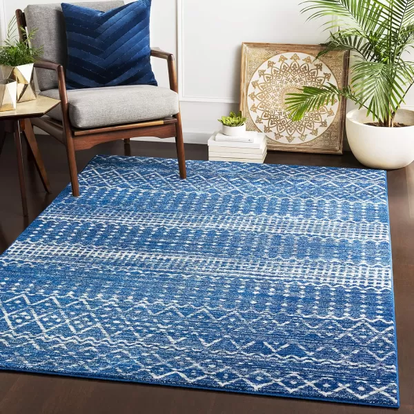 Artistic Weavers Area Rug 27 x 73 Grey2 x 3 Navy