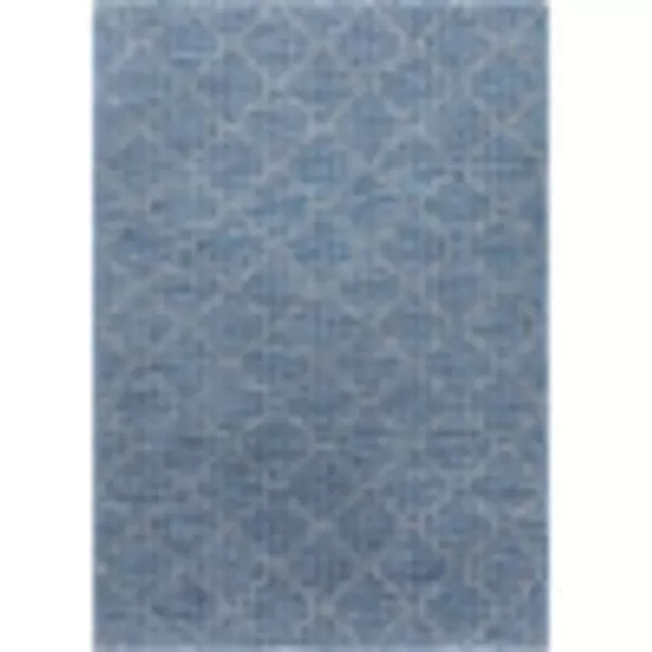 Artistic Weavers Ariane Outdoor Traditional Area Rug 51 x 7 Blue26 x 4 Blue