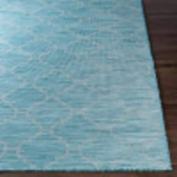 Artistic Weavers Ariane Outdoor Traditional Area Rug 51 x 7 Blue26 x 4 Light Blue