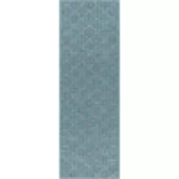 Artistic Weavers Ariane Outdoor Traditional Area Rug 51 x 7 Blue26 x 73 Aqua