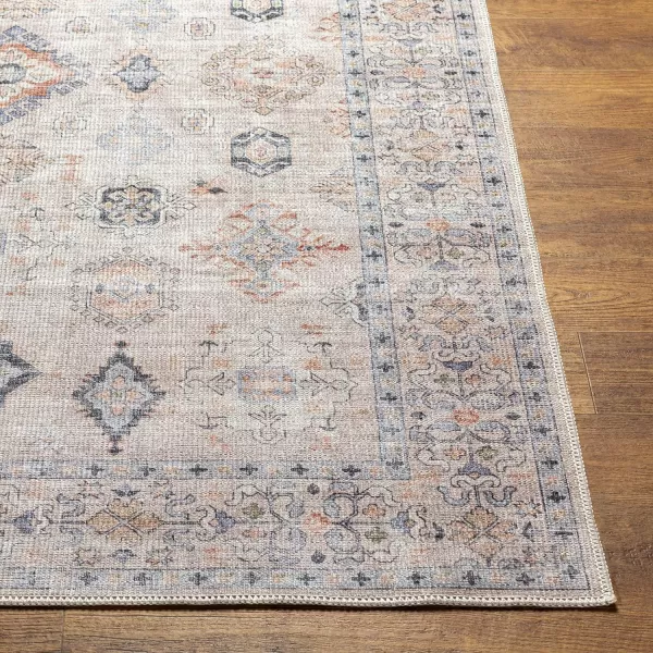 Artistic Weavers Arias Printed Vintage Machine Washable Area Rug53 x 7BeigeArtistic Weavers Arias Printed Vintage Machine Washable Area Rug53 x 7Beige