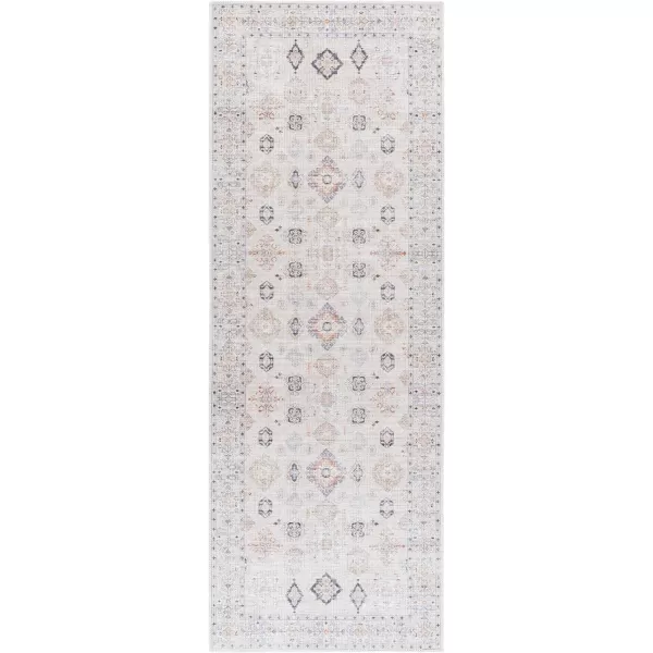 Artistic Weavers Arias Printed Vintage Machine Washable Runner Area Rug27 x 73BeigeArtistic Weavers Arias Printed Vintage Machine Washable Runner Area Rug27 x 73Beige