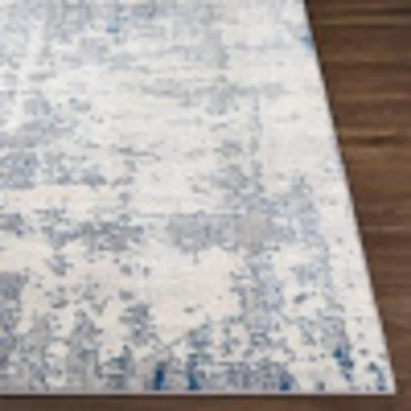 Artistic Weavers Arti Modern Abstract Area Rug67 SquareDark BlueAquaCharcoalDark Blue 2 ft 7 in x 7 ft 3 in