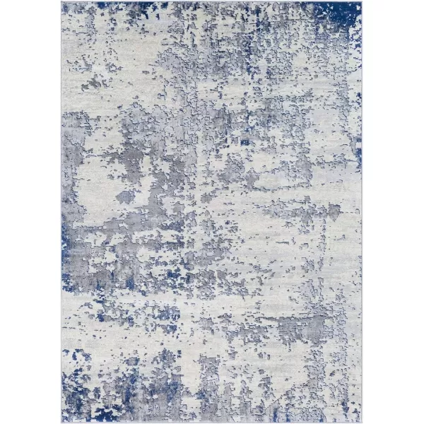 Artistic Weavers Arti Modern Abstract Area Rug67 SquareDark BlueAquaCharcoalDark Blue 2 ft x 3 ft