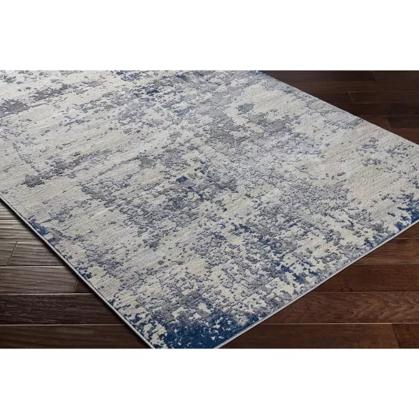 Artistic Weavers Arti Modern Abstract Area Rug67 SquareDark BlueAquaCharcoalDark Blue 6 ft 7 in x 9 ft 6 in