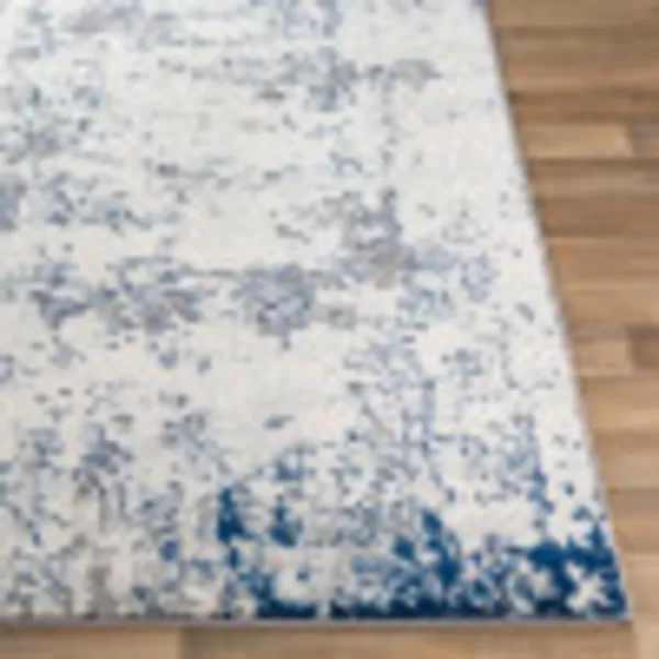 Artistic Weavers Arti Modern Abstract Area Rug67 SquareDark BlueAquaDark BlueGray 5 ft 3 in x 7 ft 3 in