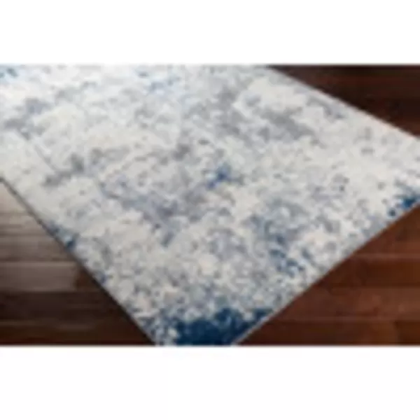 Artistic Weavers Arti Modern Abstract Area Rug67 SquareDark BlueAquaDark BlueGray 5 ft 3 in x 7 ft 3 in