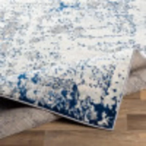 Artistic Weavers Arti Modern Abstract Area Rug67 SquareDark BlueAquaDark BlueGray 7 ft 10 in x 10 ft 3 in