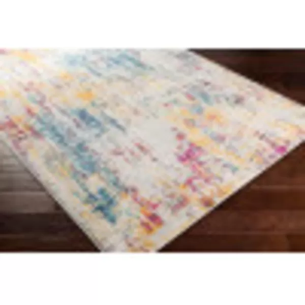 Artistic Weavers Arti Modern Abstract Area Rug67 SquareDark BlueAquaMulti Color 5 ft 3 in x 7 ft 1 in