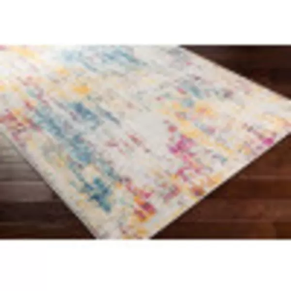 Artistic Weavers Arti Modern Abstract Area Rug67 SquareDark BlueAquaMulti Color 6 ft 7 in x 9 ft