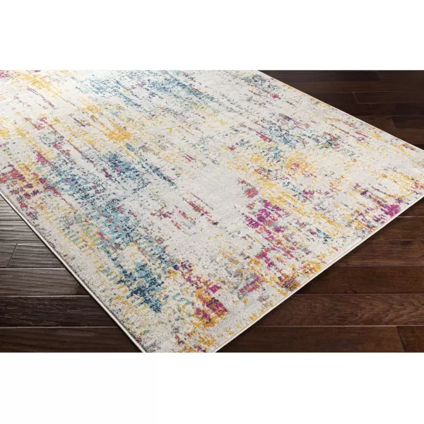 Artistic Weavers Arti Modern Abstract Area Rug67 SquareDark BlueAquaMulti Color 9 ft x 12 ft 3 in