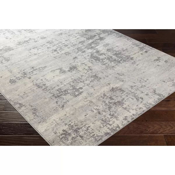 Artistic Weavers Arti Modern Abstract Area Rug67 SquareDark BlueAquaSilver Gray 2 ft x 3 ft