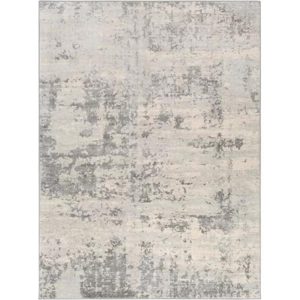 Artistic Weavers Arti Modern Abstract Area Rug67 SquareDark BlueAquaSilver Gray 4 ft 3 in x 5 ft 11 in