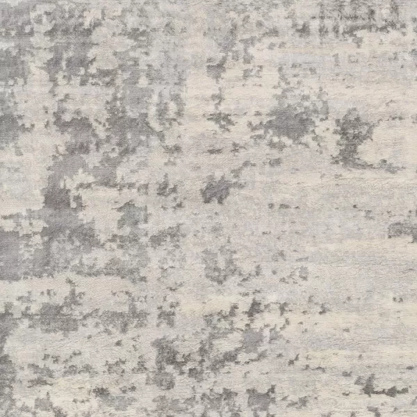 Artistic Weavers Arti Modern Abstract Area Rug67 SquareDark BlueAquaSilver Gray 6 ft 7 in Square