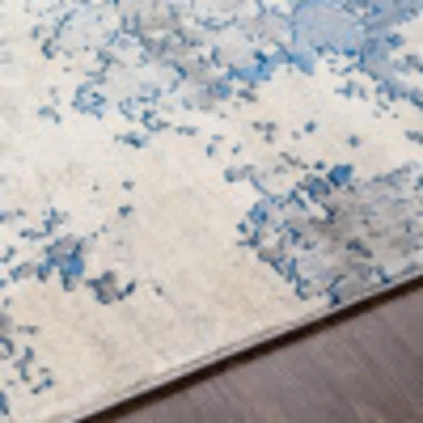 Artistic Weavers Arti Modern Abstract Area Rug67 SquareDark BlueAquaSky BlueGray 2 ft 7 in x 7 ft 3 in