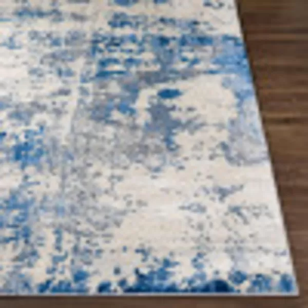 Artistic Weavers Arti Modern Abstract Area Rug67 SquareDark BlueAquaSky BlueGray 2 ft 7 in x 7 ft 3 in