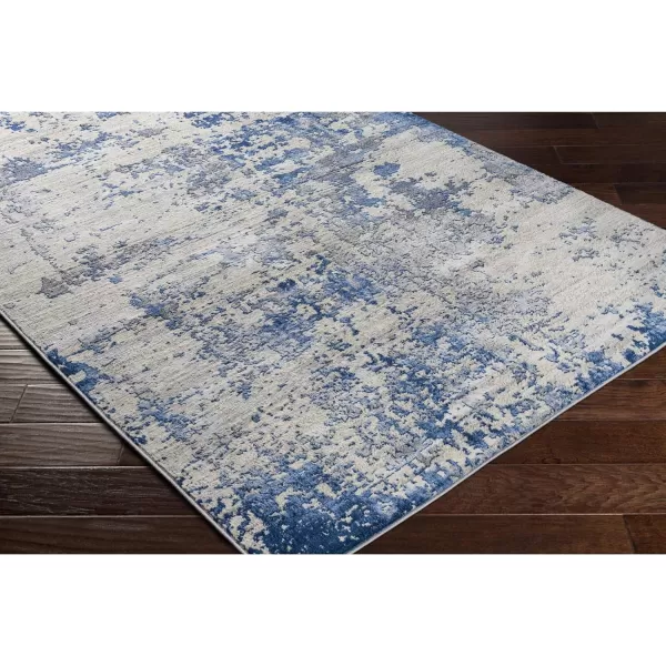 Artistic Weavers Arti Modern Abstract Area Rug67 SquareDark BlueAquaSky BlueGray 5 ft 3 in x 7 ft 3 in