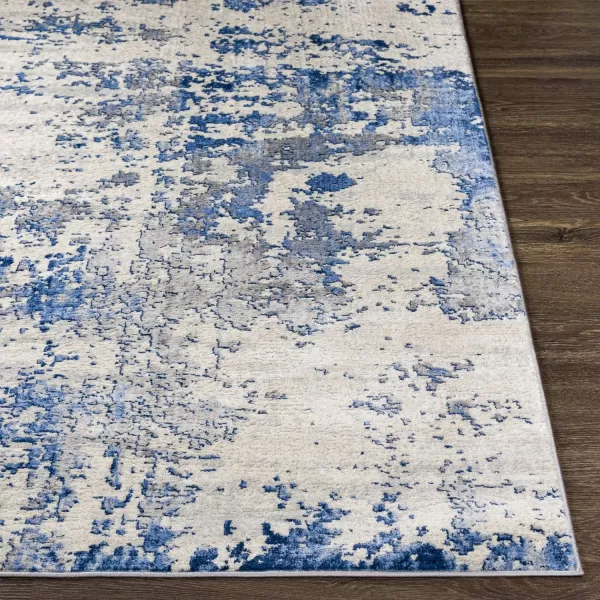 Artistic Weavers Arti Modern Abstract Area Rug67 SquareDark BlueAquaSky BlueGray 5 ft 3 in x 7 ft 3 in