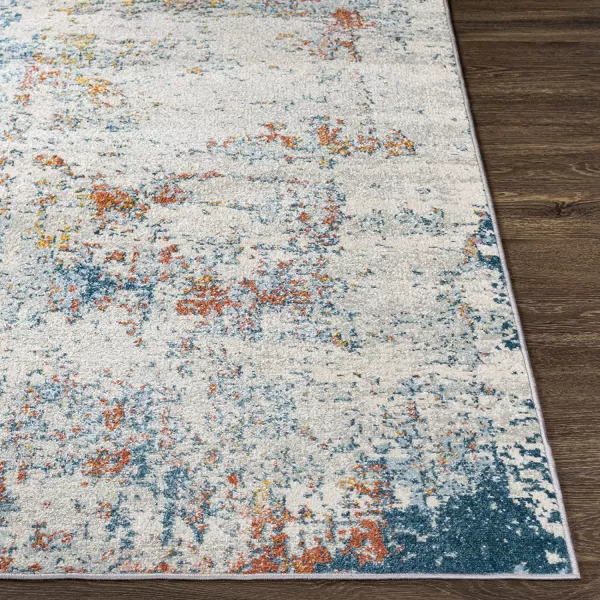 Artistic Weavers Arti Modern Abstract Area Rug67 SquareDark BlueAquaTealCoral 710 x 103