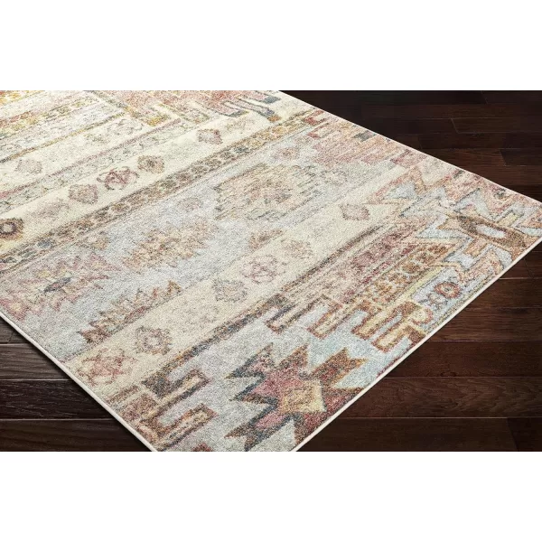 Artistic Weavers Ashens Area Rug710 x 103BeigeRound Beige 5 ft 3 in