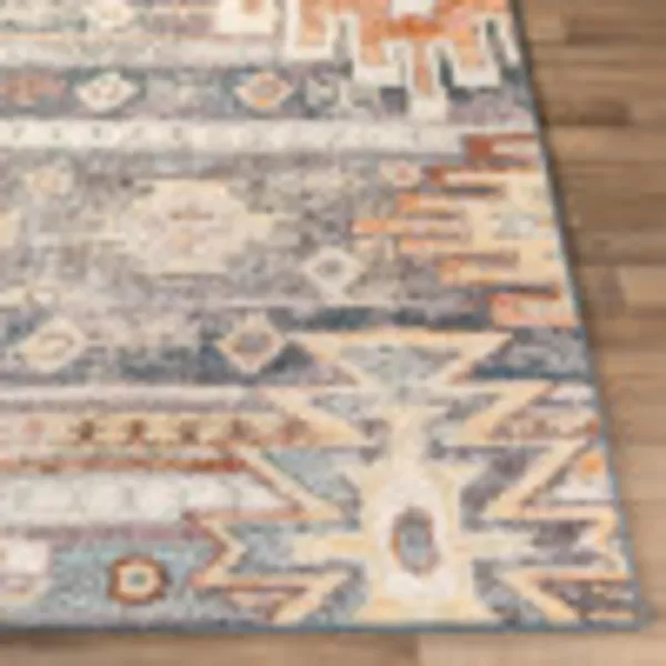 Artistic Weavers Ashens Area Rug710 x 103BeigeRound Denim 5 ft 3 in