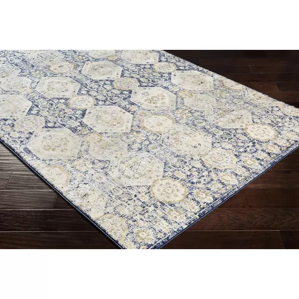 Artistic Weavers Aune Area Rug 53 x 73 Grey2 x 211 Navy