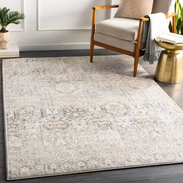 Artistic Weavers Aune Area Rug 53 x 73 Grey810 x 12 Grey