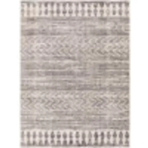 Artistic Weavers Aveline Moroccan Bohemian Area Rug1110 x 15Light Gray53 x 71 Charcoal