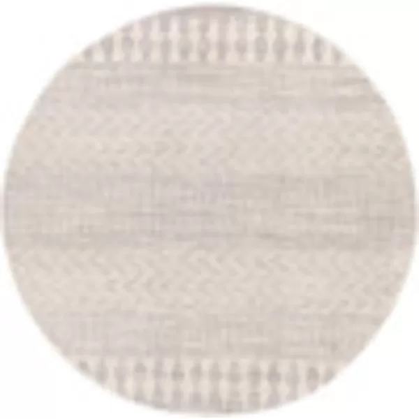 Artistic Weavers Aveline Moroccan Bohemian Area Rug1110 x 15Light Gray67 Round Light Gray