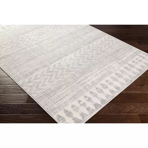 Artistic Weavers Aveline Moroccan Bohemian Area Rug1110 x 15Light Gray67 Square Light Gray