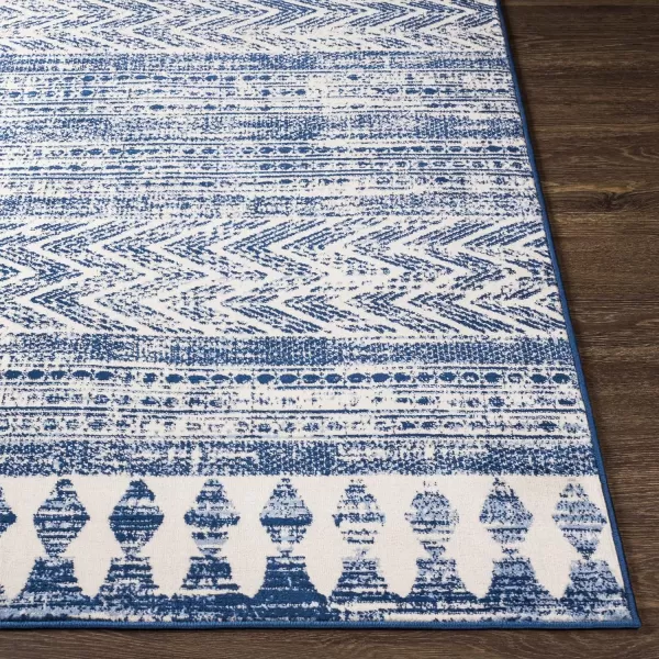 Artistic Weavers Aveline Moroccan Bohemian Area Rug1110 x 15Light Gray710 x 10 Dark Blue