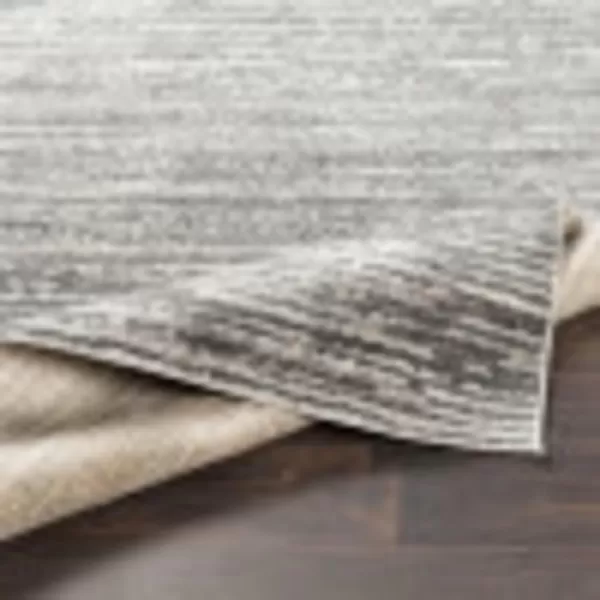 Artistic Weavers Ayana Modern Striped Area Rug 67 Square Charcoal27 x 73 Charcoal