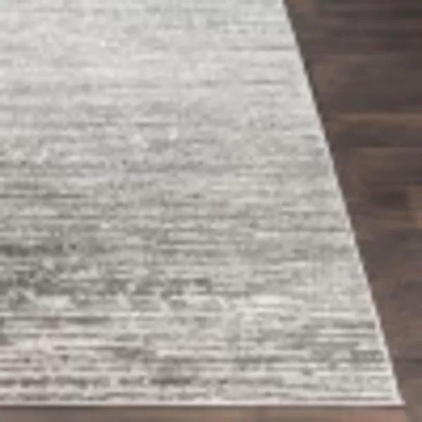 Artistic Weavers Ayana Modern Striped Area Rug 67 Square Charcoal27 x 73 Charcoal