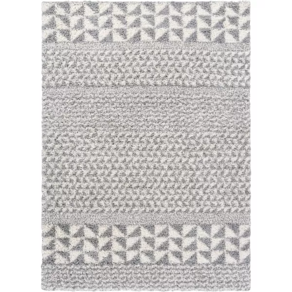 Artistic Weavers Beckett Modern Geometric Area Rug 53 x 73 Medium GrayArtistic Weavers Beckett Modern Geometric Area Rug 53 x 73 Medium Gray