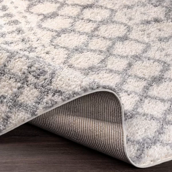 Artistic Weavers Beckett Moroccan Bohemian Area Rug 53 x 73 WhiteMedium GrayArtistic Weavers Beckett Moroccan Bohemian Area Rug 53 x 73 WhiteMedium Gray