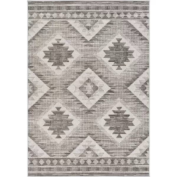 Artistic Weavers Bertie Rustic Southwestern Area Rug 53 x 77 CharcoalArtistic Weavers Bertie Rustic Southwestern Area Rug 53 x 77 Charcoal