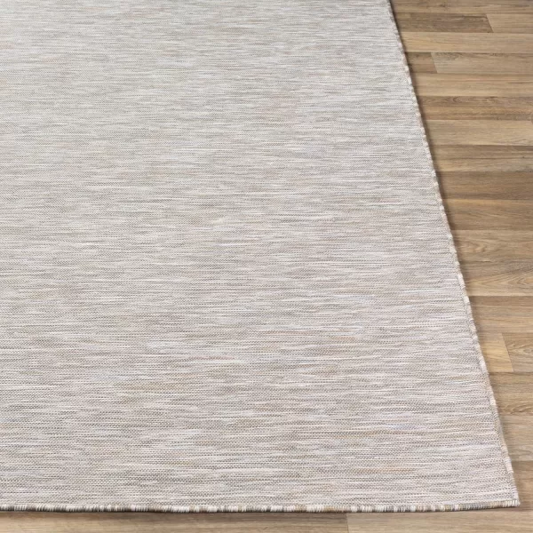 Artistic Weavers Birute Solid Outdoor Area Rug 53 x 73 Grey27 x 73 Camel