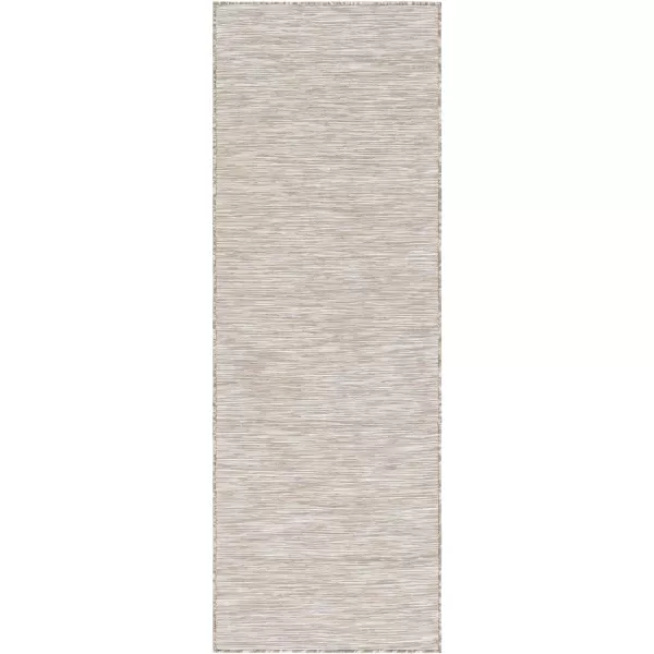 Artistic Weavers Birute Solid Outdoor Area Rug 53 x 73 Grey27 x 73 Camel