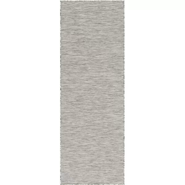 Artistic Weavers Birute Solid Outdoor Area Rug 53 x 73 Grey27 x 73 Grey