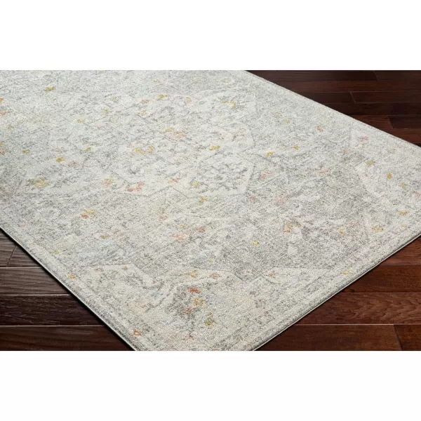 Artistic Weavers Bitlis Vintage Medallion Area Rug 710 x 10 GrayGrey 67 x 9