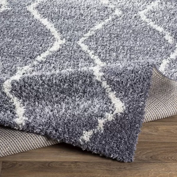 Artistic Weavers Blanka Area Rug 710 x 103 White2 x 3 Charcoal