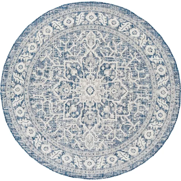 Artistic Weavers Blarce Area Rug 67 Square DenimDenim 67 Round