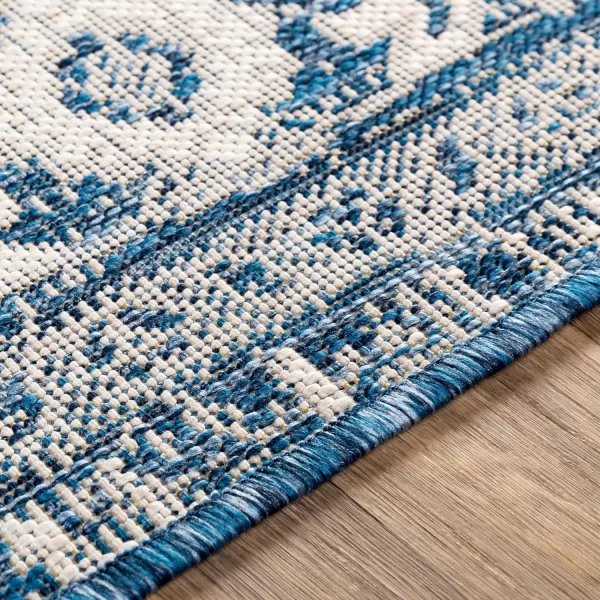 Artistic Weavers Blarce Area Rug 67 Square DenimDenim 710 Round