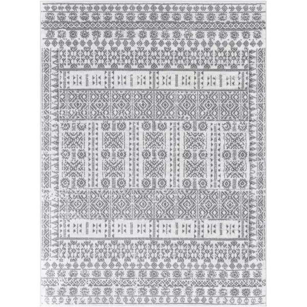 Artistic Weavers Bohemian Moroccan Goldie Area Rug53 x 7GreyGrey 5 ft 3 in x 7 ft