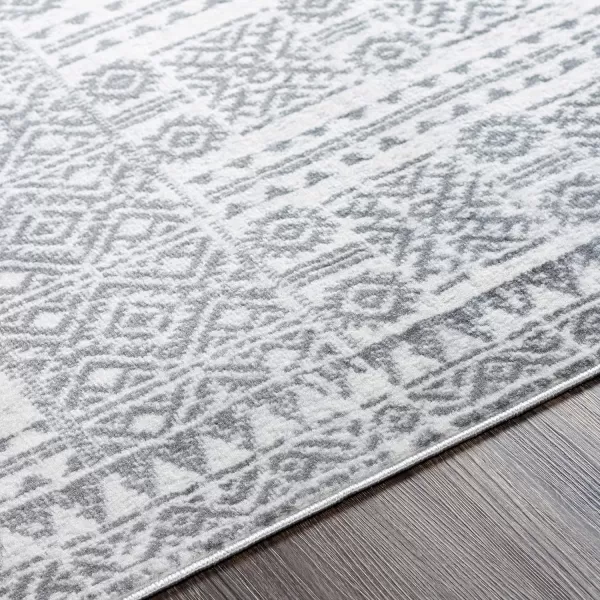 Artistic Weavers Bohemian Moroccan Goldie Area Rug53 x 7GreyGrey 5 ft 3 in x 7 ft