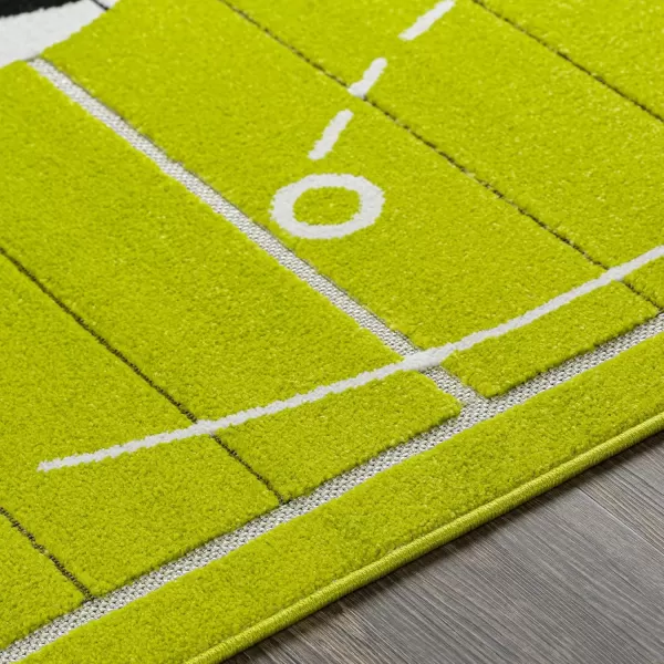 Artistic Weavers Brandi Kids Soccer Area Rug 710 x 10 Lime710 x 10