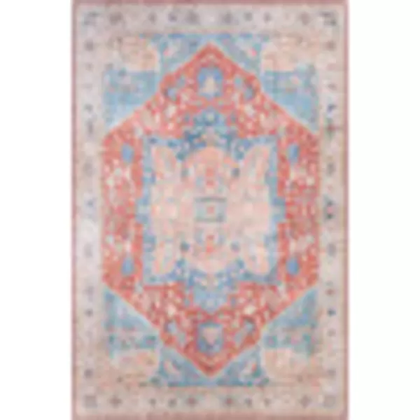 Artistic Weavers Bree Vintage Medallion Area Rug 5 x 76 Beige23 x 39 Burnt Orange