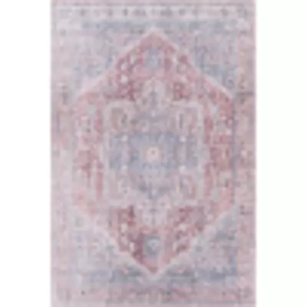 Artistic Weavers Bree Vintage Medallion Area Rug 5 x 76 Beige23 x 39 RedBlue