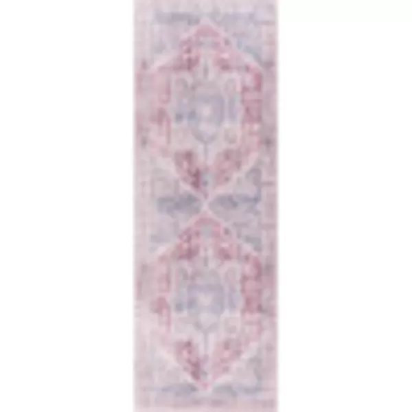 Artistic Weavers Bree Vintage Medallion Area Rug 5 x 76 Beige26 x 76 RedBlue